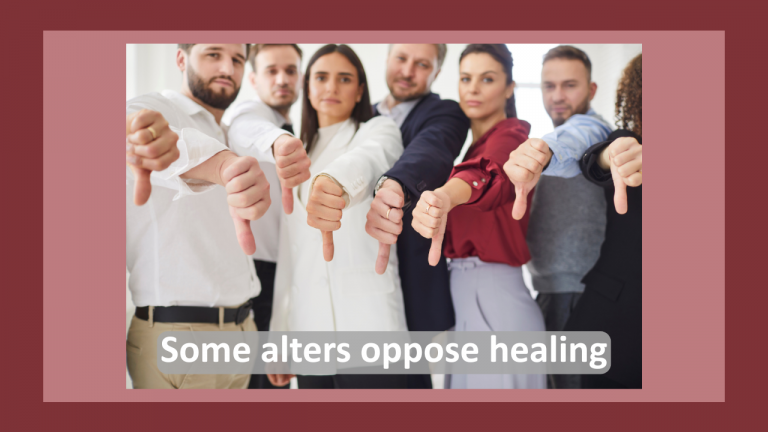Why Some Alters Oppose Healing in Dissociative Systems