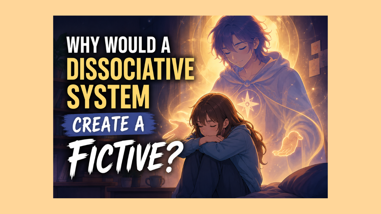 Read more about the article Why Would a Dissociative System Create a Fictive?