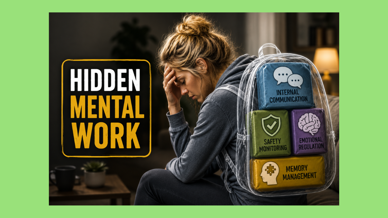 Read more about the article The Hidden Mental Work That Makes DID So Exhausting
